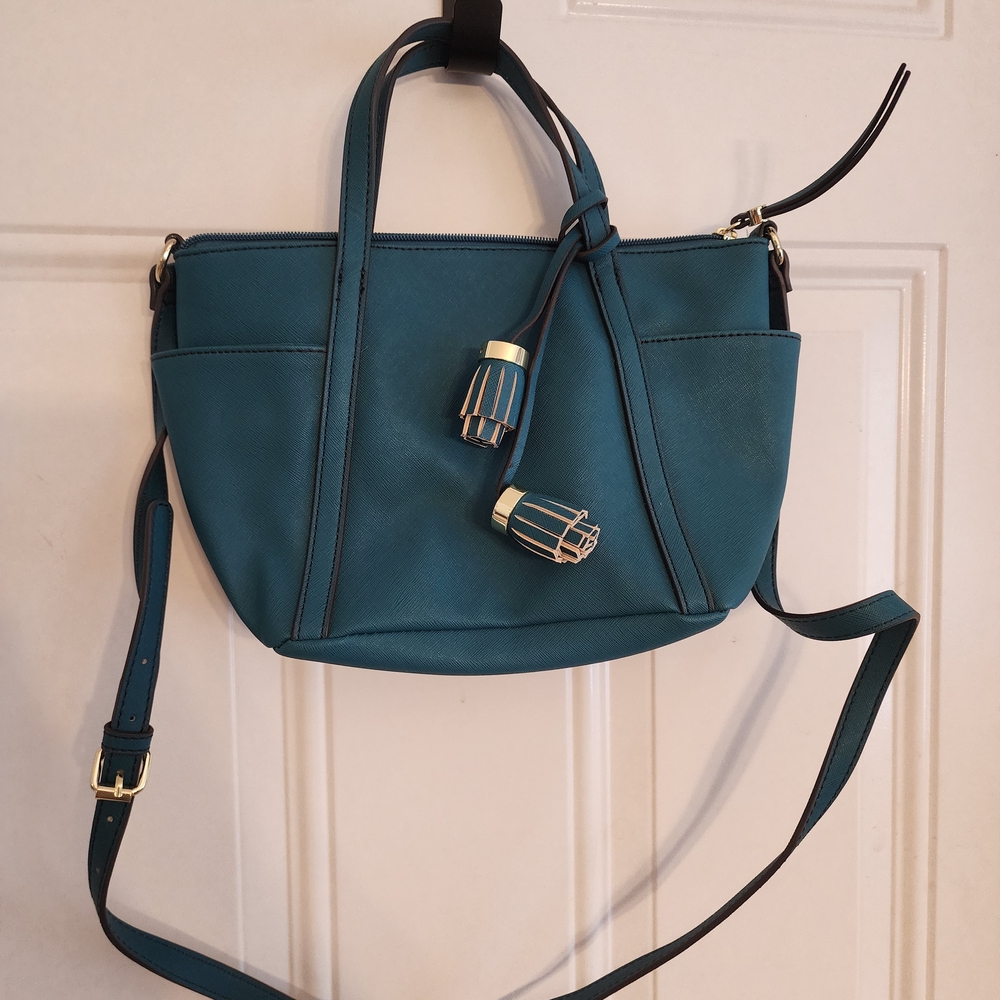 Elegant Teal Handbag